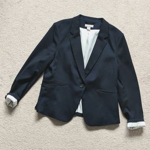 Navy blue blazer